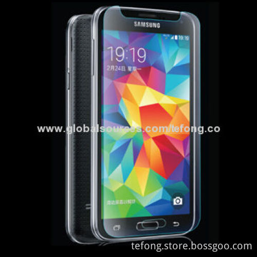 Tempered Glass Screen Protectors for Samsung S5, OEM/ODM Orders Welcomed
